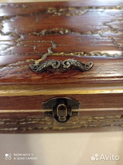 Шкатулка цвет вишня