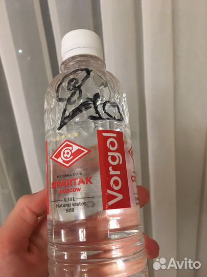 Бутылка Спартака, с росписью Промеса