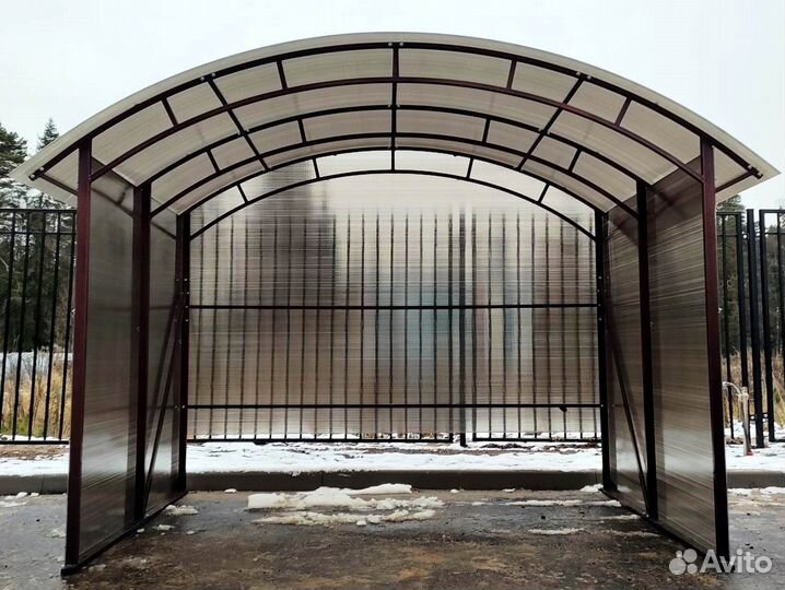 Курилка 3,6 х 2,1м. Навес