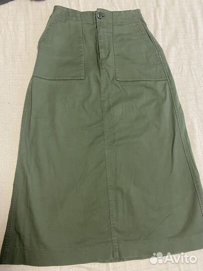 Юбка uniqlo миди 42