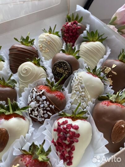 Клубника в шоколаде