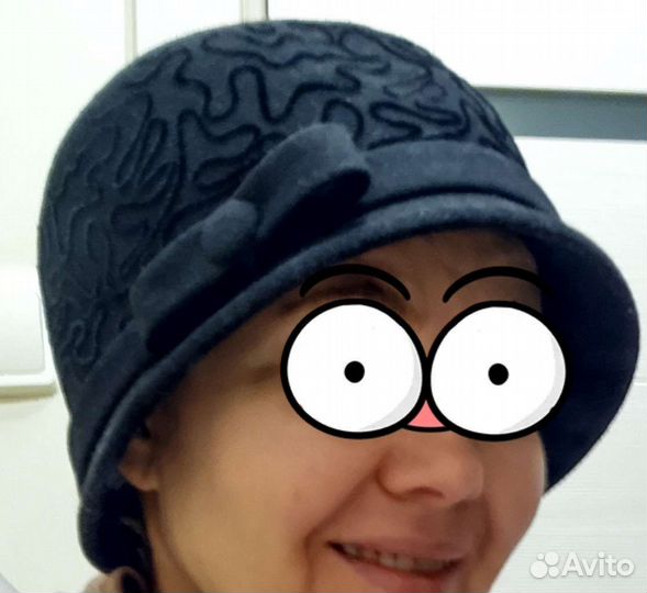 Шляпа фетровая женская