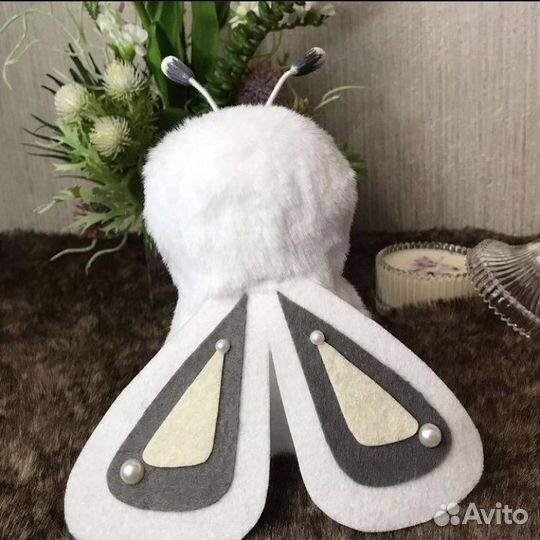 Игрушка в смешанной технике-моль