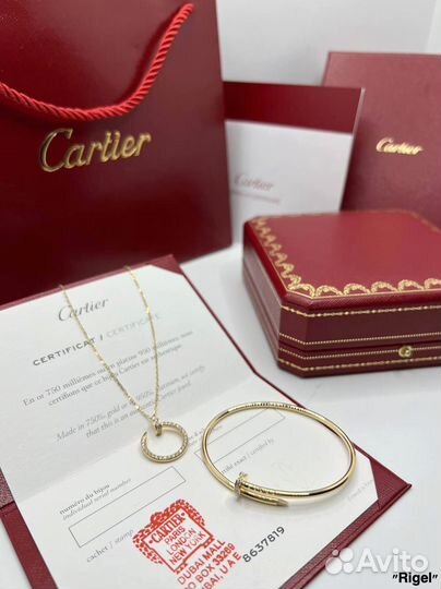 Cartier подвеска с бриллиантами (мск)