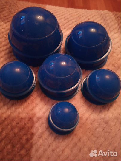 Банки массажные силиконовые Новые
