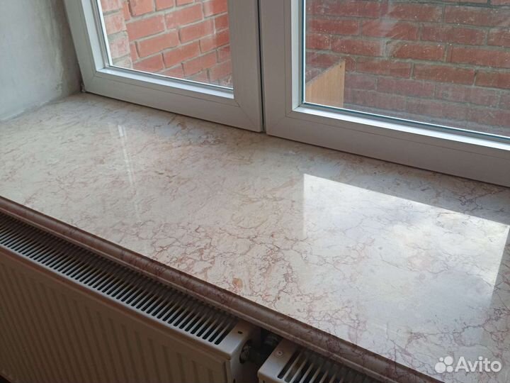 Подоконник кварцевого агломерата гранита мрамора