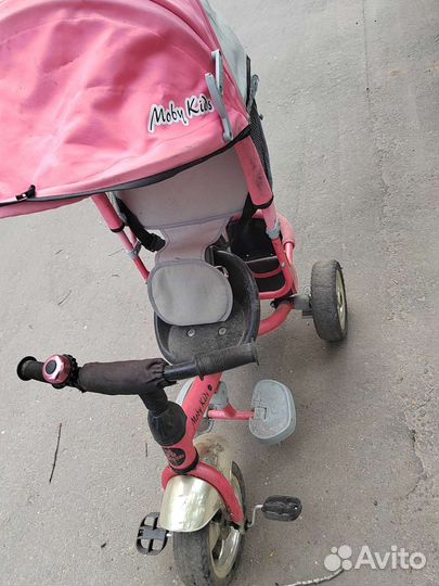 Детский трехколесный велосипед бу