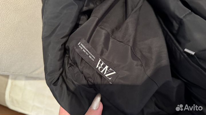 Пуховик зимний женский Zara