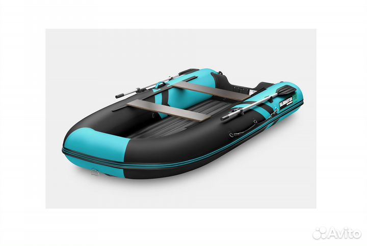 Надувная лодка пвх gladiator E 330 S новая