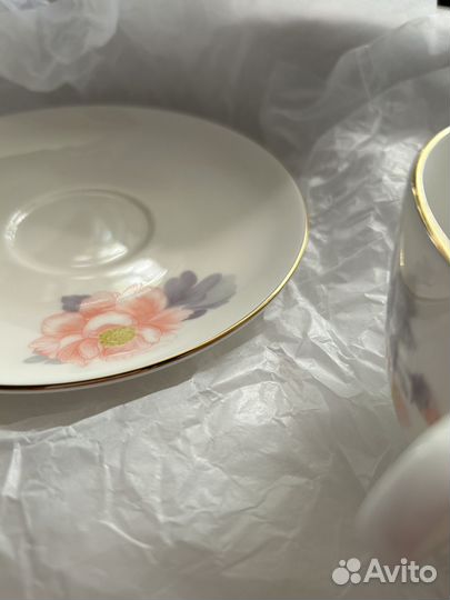 Императорский фарфоровый завод. Чашка с блюдцем