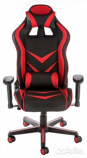 Компьютерное кресло Racer черное - красное