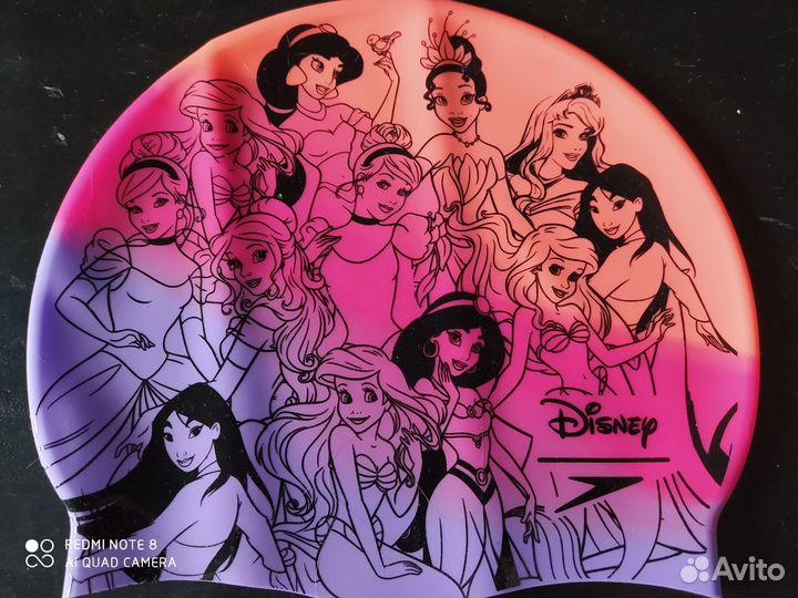 Шапочка для бассейна для девочки новая