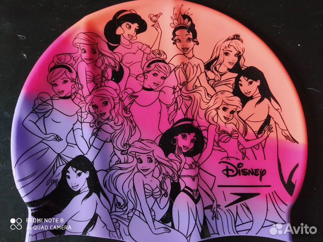 Шапочка для бассейна для девочки новая