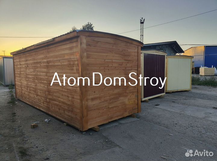 Новые деревянные бытовки