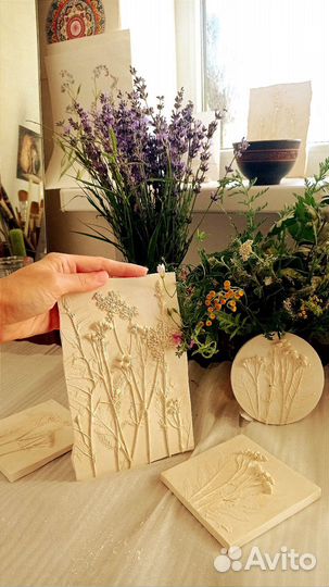 Ботанический барельеф