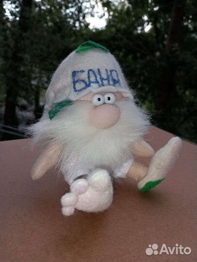 Кукла сувенир, оберег, хозяин бани