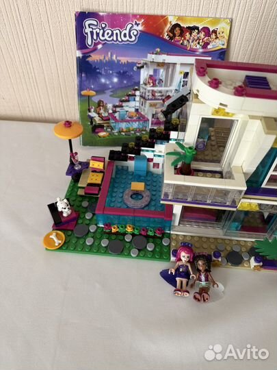 Lego friends дом поп-звезды Ливи 41135