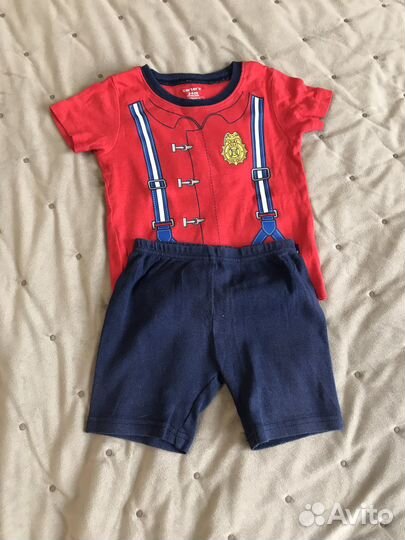 Пакет летних вещей на мальчика 2-3 года