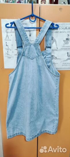 Джинсовый сарафан