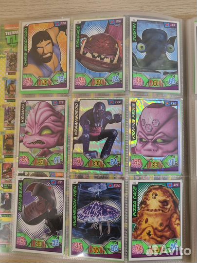 Черепашка-ниндзя карточки