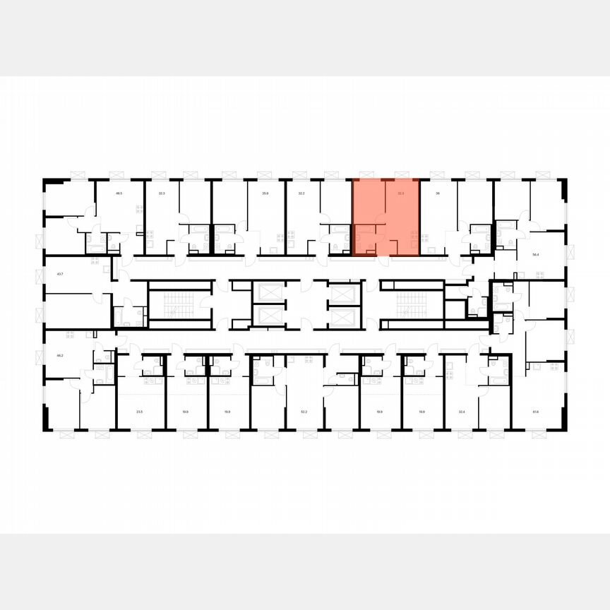 1-к. квартира, 32,3 м², 10/24 эт.