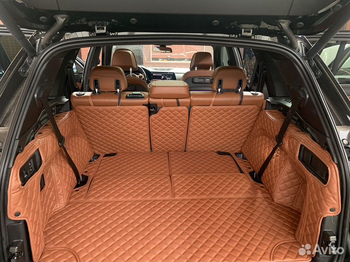 3 д коврики в багажник Nissan Rasheen