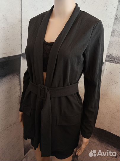 Кардиган с поясом женский новый 44 размер