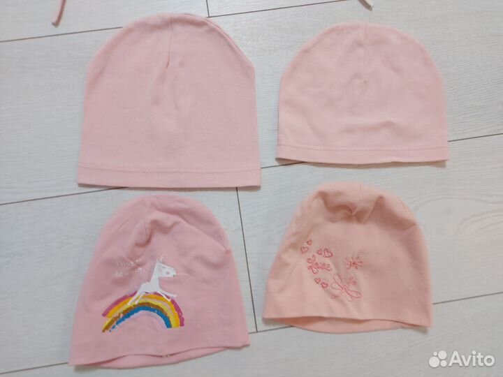 Шапки, варежки, перчатки на девочку от 0 до 5 лет