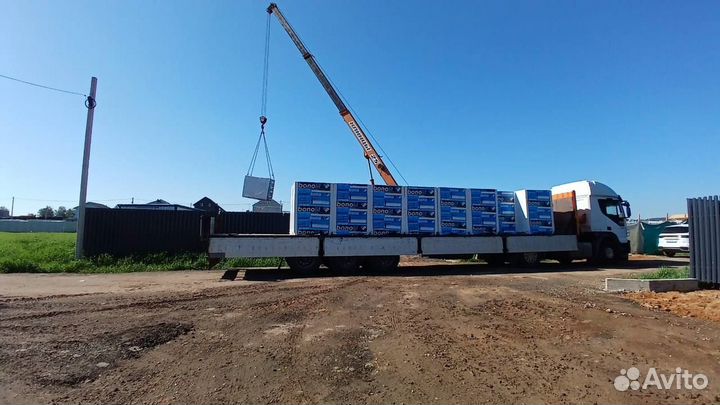 Газосиликатные блоки с завода Бонолит