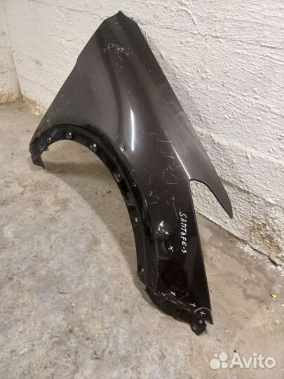 Крыло переднее правое hyundai santa fe 3