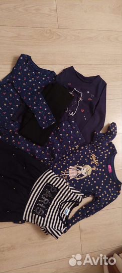 Пакет вещей для девочки 110 116