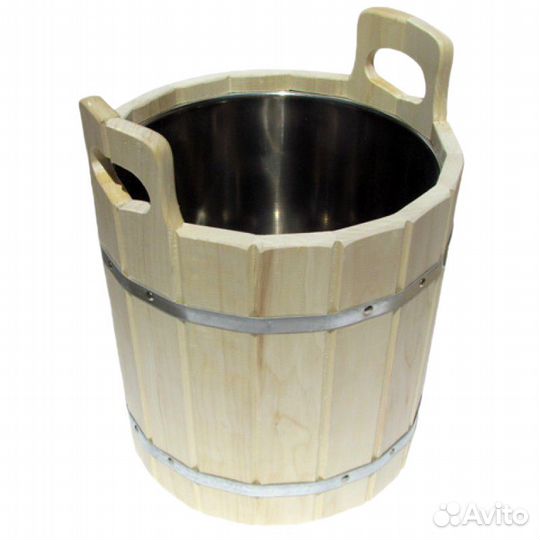 Запарник 15л. с нерж. вставкой (лт-16) сауна