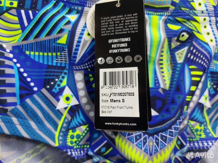 Funky trunks Мужские трусы и плавки