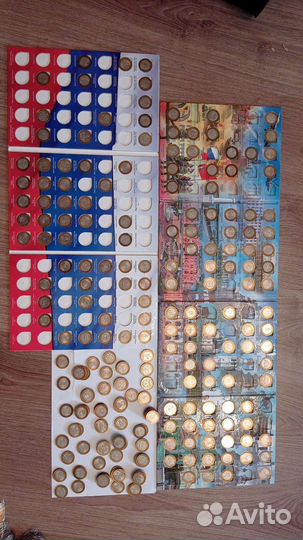 Монеты 10рублей биметалл 2000-2022