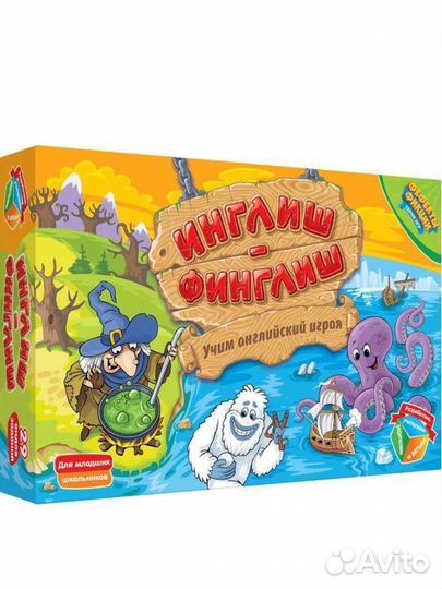 Игра ходилка Инглиш Фиглиш английский