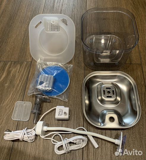 Поилка для дом животных автомат с датч. движения