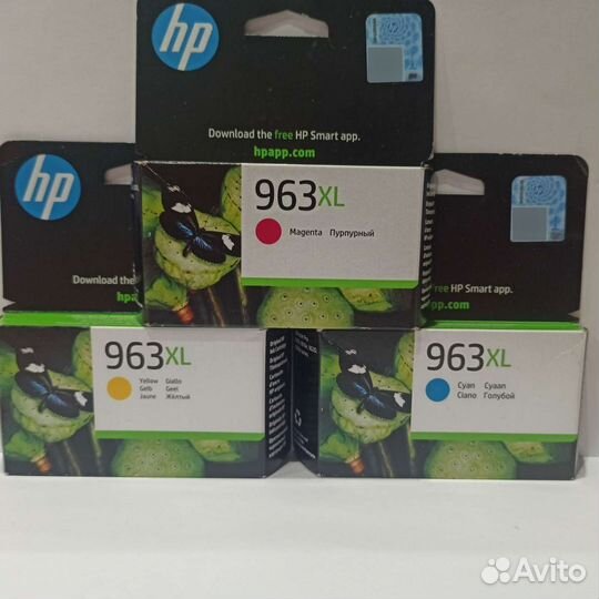 Картриджи струйные HP 963 оригинальные