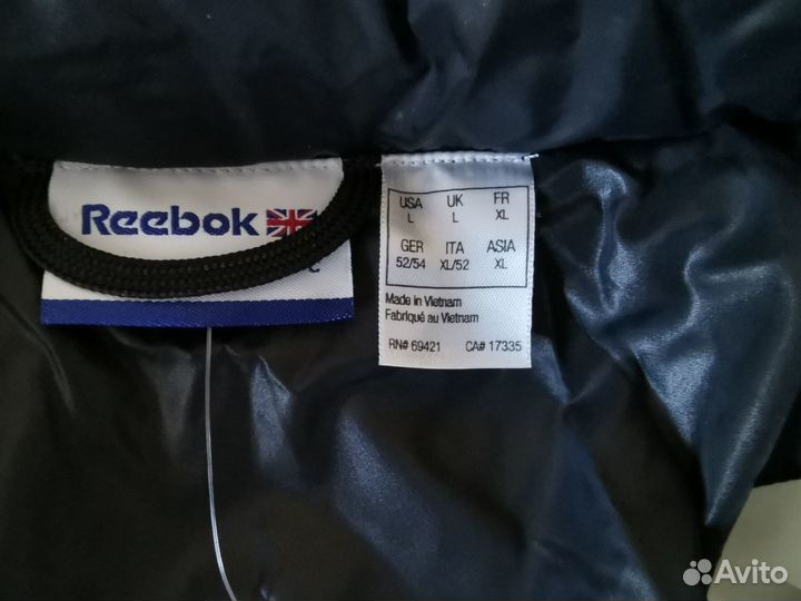 Пуховик reebok classic TNF Nuptse оригинал винтаж