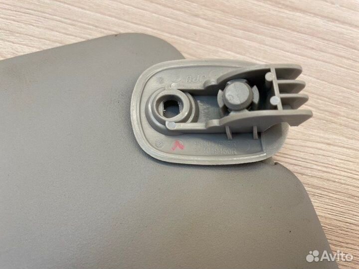 Козырек солнцезащитный левый Renault Logan