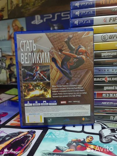 Marvel Человек Паук Ps4