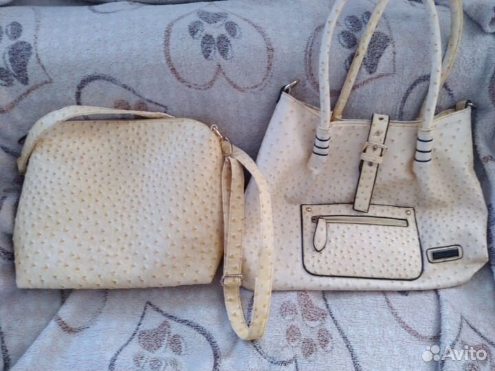 Набор из двух сумок, б/у