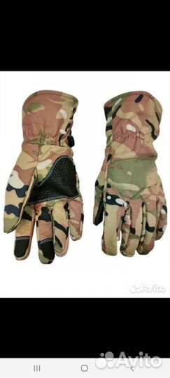 Перчатки сенсорные зимние