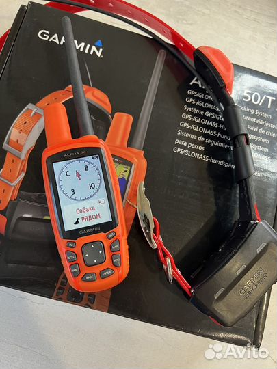 Навигатор Garmin Alpha 50 с ошейником T5