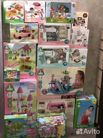 Новые игрушки/наборы фирмы ELC. HappyLand, Rosebud