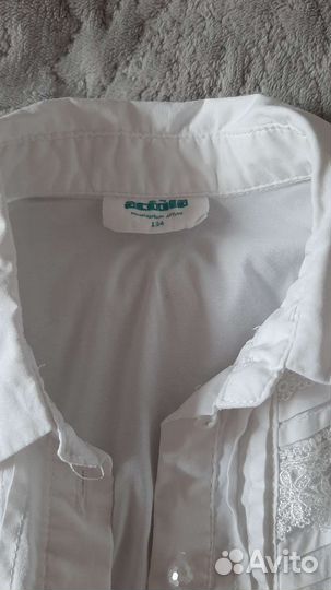 Три разные блузки школьнае