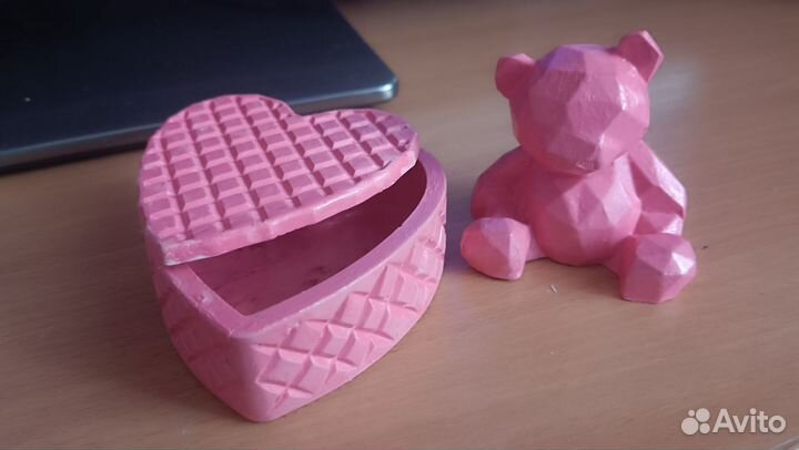 Шкатулка с мишкой