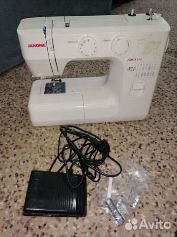 Швейная машина Janome Juno 513 новая купить в Курске | Товары для дома ...