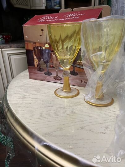 Хрустальные бокалы