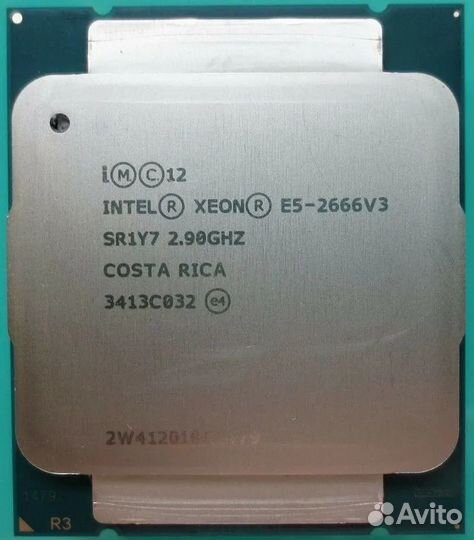 Процессор Xeon E5-2666v3