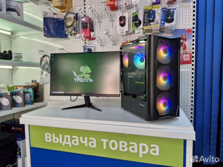 Игровой пк i3-10105F GTX 1660 Super RAM 16Gb